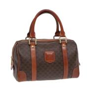 Celine Vintage Pre-owned Laeder handvskor Brown, Dam