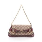 Gucci Vintage Pre-owned Laeder gucci-vskor Beige, Dam