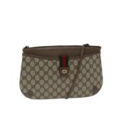 Gucci Vintage Pre-owned Canvas gucci-vskor Beige, Dam