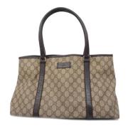 Gucci Vintage Pre-owned Plast gucci-vskor Brown, Dam