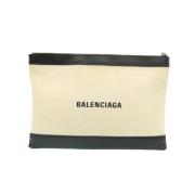 Balenciaga Vintage Pre-owned Canvas balenciaga-vskor Beige, Dam