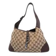 Gucci Vintage Pre-owned Canvas gucci-vskor Brown, Dam