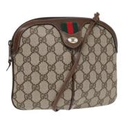 Gucci Vintage Pre-owned Laeder gucci-vskor Beige, Dam