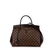 Louis Vuitton Vintage Pre-owned Canvas handvskor Brown, Dam