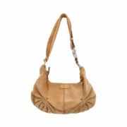 Yves Saint Laurent Vintage Pre-owned Mocka axelremsvskor Brown, Dam