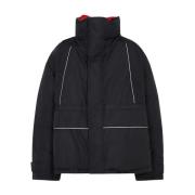 Balenciaga Wrap Parka Black, Herr