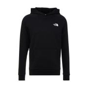 The North Face Hoodie med Modig Stil Black, Herr