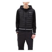 Duvetica Svart Hybridjacka Aw24 Urban Stil Black, Herr