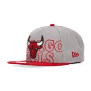 New Era Chicago Bulls Platta Skärm Keps Gray, Unisex