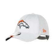 New Era Böjd Skärmkeps Officiell NFL Träningsläger White, Herr