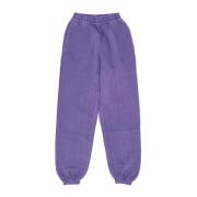 Carhartt Wip Lättvikts träningsbyxor med elastisk midja Purple, Dam