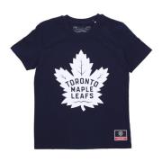 Mitchell & Ness Toronto Maple Leafs Logo Tee Blue, Herr