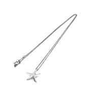 Tiffany & Co. Pre-owned Pre-owned Silver halsband Gray, Dam