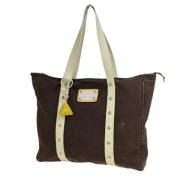 Louis Vuitton Vintage Pre-owned Canvas totevskor Brown, Dam