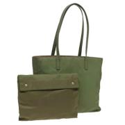 Prada Vintage Pre-owned Nylon prada-vskor Green, Dam