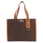 Burberry Vintage Pre-owned Canvas totevskor Brown, Dam