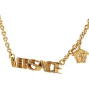 Versace Pre-owned Pre-owned Tyg halsband Yellow, Dam