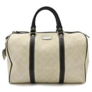 Gucci Vintage Pre-owned Canvas handvskor Beige, Dam