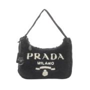 Prada Vintage Pre-owned Tyg handvskor Black, Dam