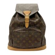 Louis Vuitton Vintage Pre-owned Tyg louis-vuitton-vskor Brown, Dam