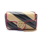 Gucci Vintage Pre-owned Laeder gucci-vskor Beige, Dam