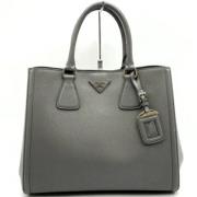 Prada Vintage Pre-owned Laeder prada-vskor Gray, Dam