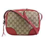 Gucci Vintage Pre-owned Laeder gucci-vskor Beige, Dam