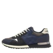 Louis Vuitton Vintage Pre-owned Laeder sneakers Blue, Herr