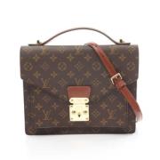 Louis Vuitton Vintage Pre-owned Laeder louis-vuitton-vskor Brown, Dam