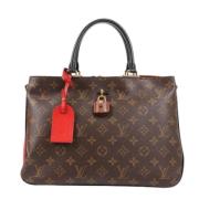 Louis Vuitton Vintage Pre-owned Laeder handvskor Brown, Dam