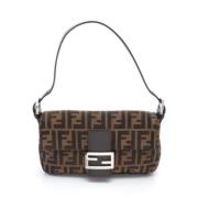 Fendi Vintage Pre-owned Laeder fendi-vskor Brown, Dam