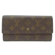 Louis Vuitton Vintage Pre-owned Tyg plnbcker Brown, Dam