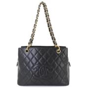 Chanel Vintage Pre-owned Laeder chanel-vskor Black, Dam