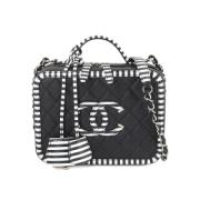 Chanel Vintage Pre-owned Laeder chanel-vskor Black, Dam