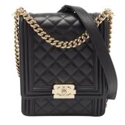 Chanel Vintage Pre-owned Laeder chanel-vskor Black, Dam