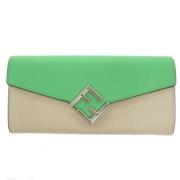 Fendi Vintage Pre-owned Laeder plnbcker Green, Dam