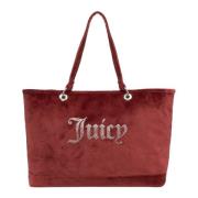 Juicy Couture Stor Toteväska med Swarovski detaljer Red, Dam