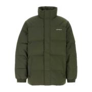 Carhartt Wip Stilig Army Green Polyester Jacka Green, Herr