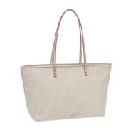 Fendi Vintage Pre-owned Canvas fendi-vskor White, Dam