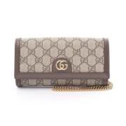 Gucci Vintage Pre-owned Laeder gucci-vskor Beige, Dam