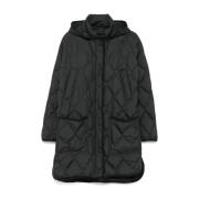 Woolrich Svarta Rockar för Män Black, Dam