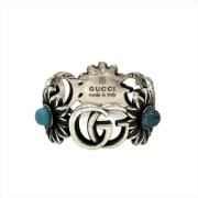 Gucci Vintage Pre-owned Silver ringar Gray, Dam