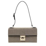 Gucci Vintage Pre-owned Canvas gucci-vskor Beige, Dam