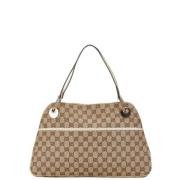 Gucci Vintage Pre-owned Laeder gucci-vskor Beige, Dam