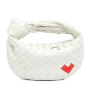 Bottega Veneta Vintage Pre-owned Laeder handvskor White, Dam