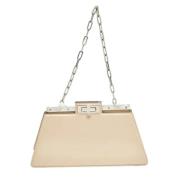 Fendi Vintage Pre-owned Laeder totevskor Beige, Dam