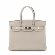 Hermès Vintage Pre-owned Laeder handvskor Gray, Dam