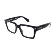 Off White Stiliga Glasögon Svart Blank Ram Black, Unisex