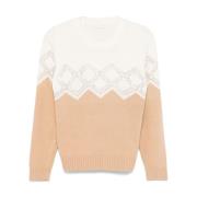 Liu Jo Stiliga Sweaters Kollektion Multicolor, Dam