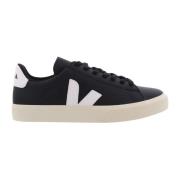 Veja Campo Läder Sneaker Svart/Vit Black, Herr